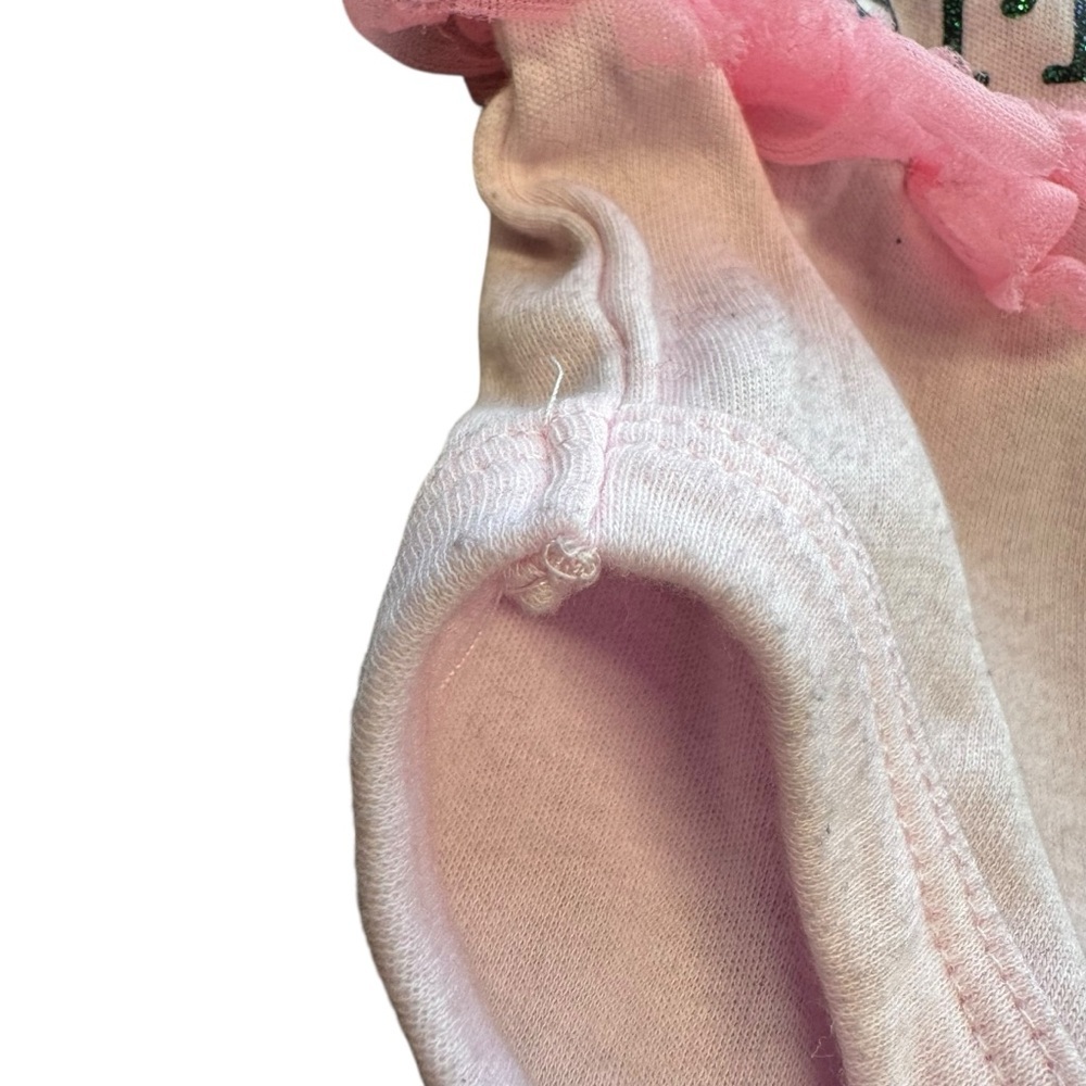 Magic Years Pink and White Baby Onesie - Picture 4 of 10